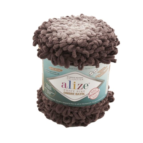 Alize Puffy fine ombre batik 7243